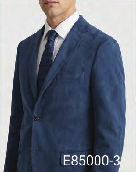 Blue vegan suede jacket Blue