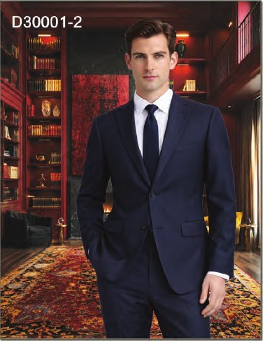 Dray Scott Solid Navy Suit Solid Navy