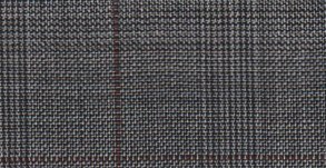 Mantoni Gray Plaid Suit Gray Plaid