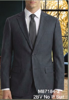 Mantoni Gray Stripe Suit Gray Stripe