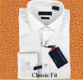 White Tonal dress shirt White Tonal