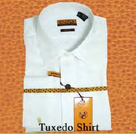 White Pique tuxedo shirt White Pique