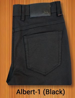Black Albert Pants Black