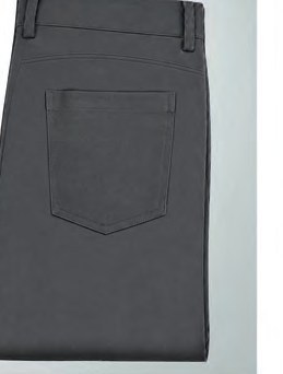 Gray Milan Four-Way-Stretch Pants Gray
