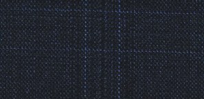 Mantoni Navy Plaid Suit Navy Plaid