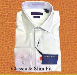 Textured White dress shirt Textured White