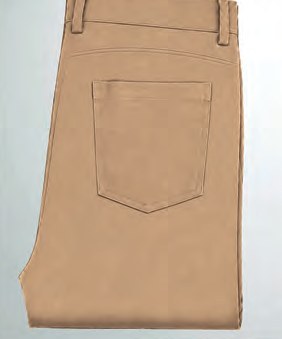 Tan Milan Four-Way-Stretch Pants Tan