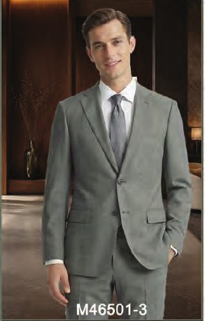 Mantoni Light Gray Birdseye Suit Light Gray Birdseye