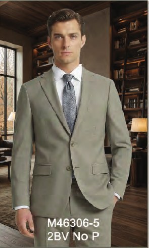 Mantoni Oatmeal Taupe Suit Oatmeal Taupe