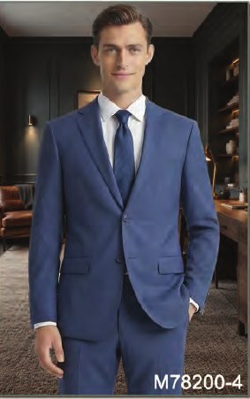Mantoni Lt. Blue Sharkskin Suit Lt. Blue Sharkskin