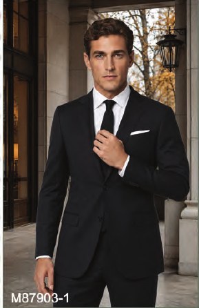 Mantoni Black Tonal Stripe Suit Black Tonal Stripe