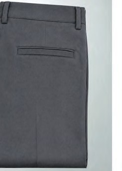 Gray Tokyo Four-Way-Stretch Pants Gray