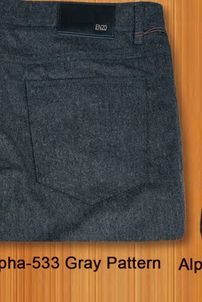 Gray Pattern Alpha Pants Gray Pattern