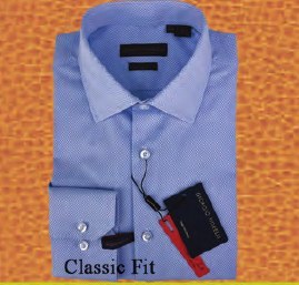 Blue Pattern dress shirt Blue Pattern