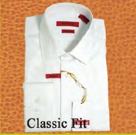 White Herringbone dress shirt White Herringbone