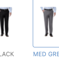 Exact Haggar supplier catalogue thumbnail for HD00650, BLACK, Classic Fit