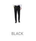 Exact Haggar supplier catalogue thumbnail for HD00658, BLACK (001), Slim Fit