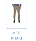 Exact Haggar supplier catalogue thumbnail for HD00658, MED KHAKI (289), Slim Fit