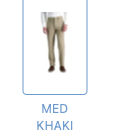 Exact Haggar supplier catalogue thumbnail for HD70652, MED KHAKI (289), Straight Fit