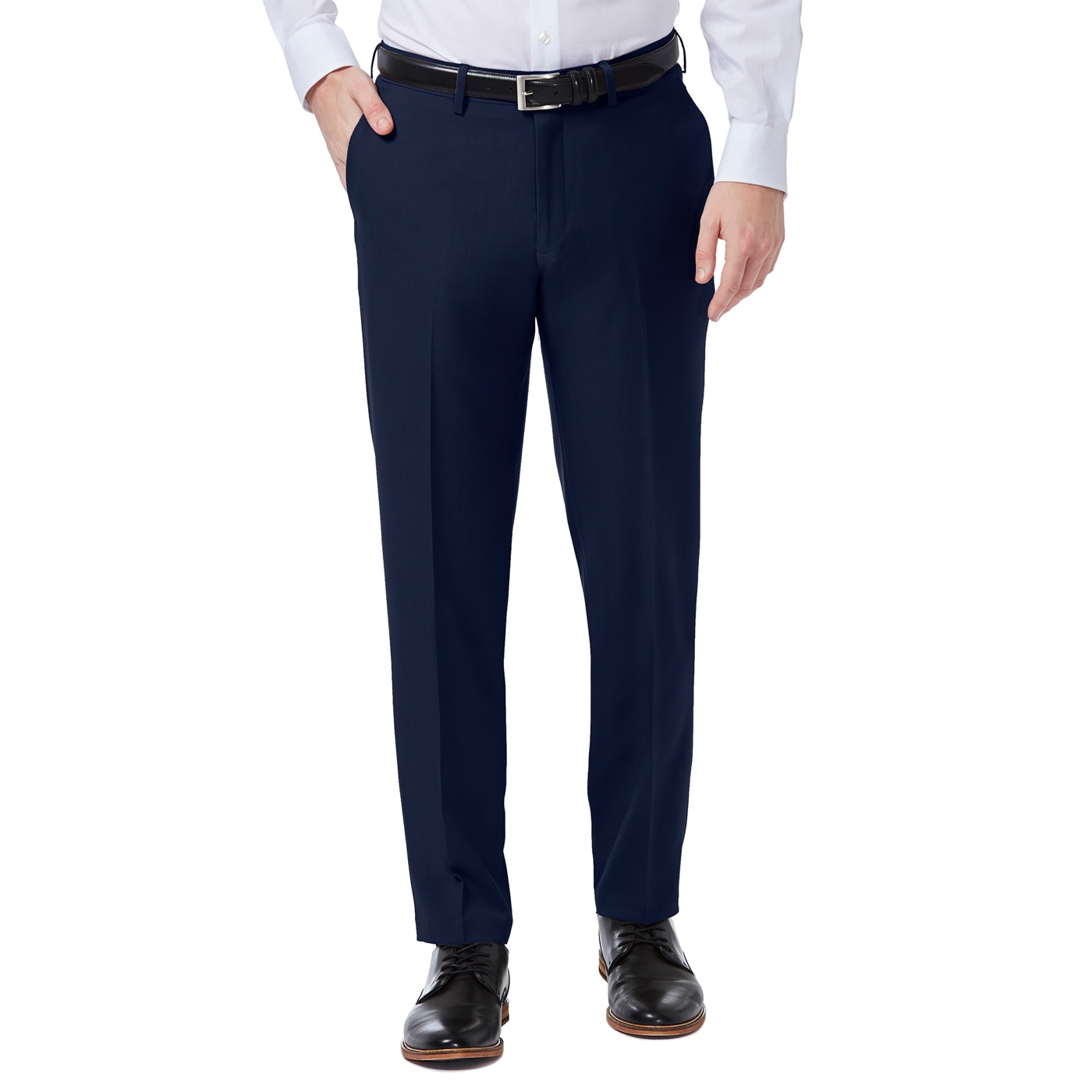 Haggar HD00658, BLUE (462), Slim Fit