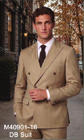 Shown: Solid Camel (M40901-16). DB Suit.