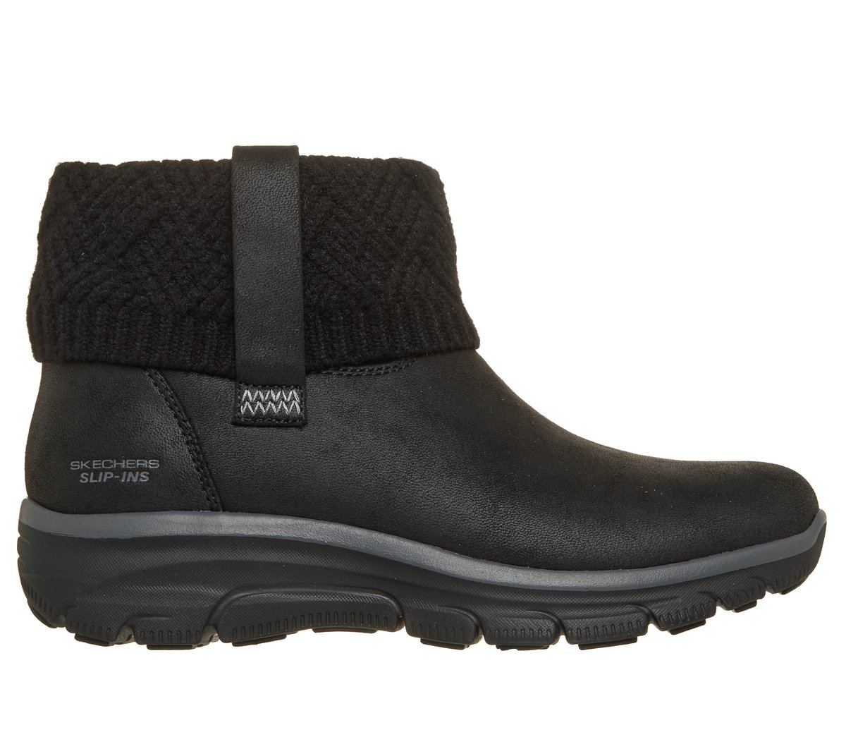 Skechers Slip-ins Relaxed Fit: Easy Going - Cozy Weather 4, BLK