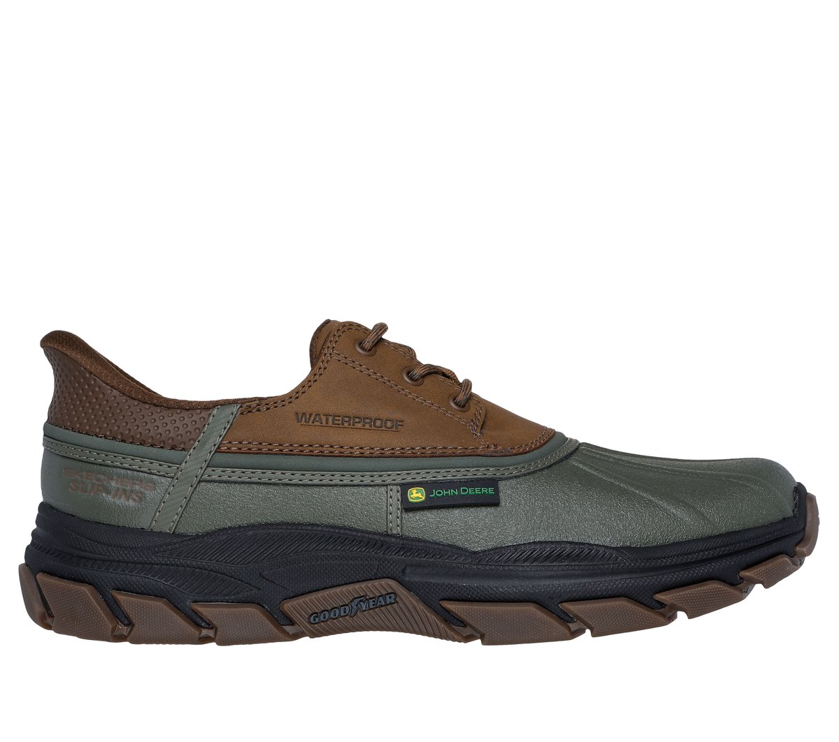 Skechers Slip-ins John Deere Waterproof Relaxed Fit: Respected - Tanzier, OLBR
