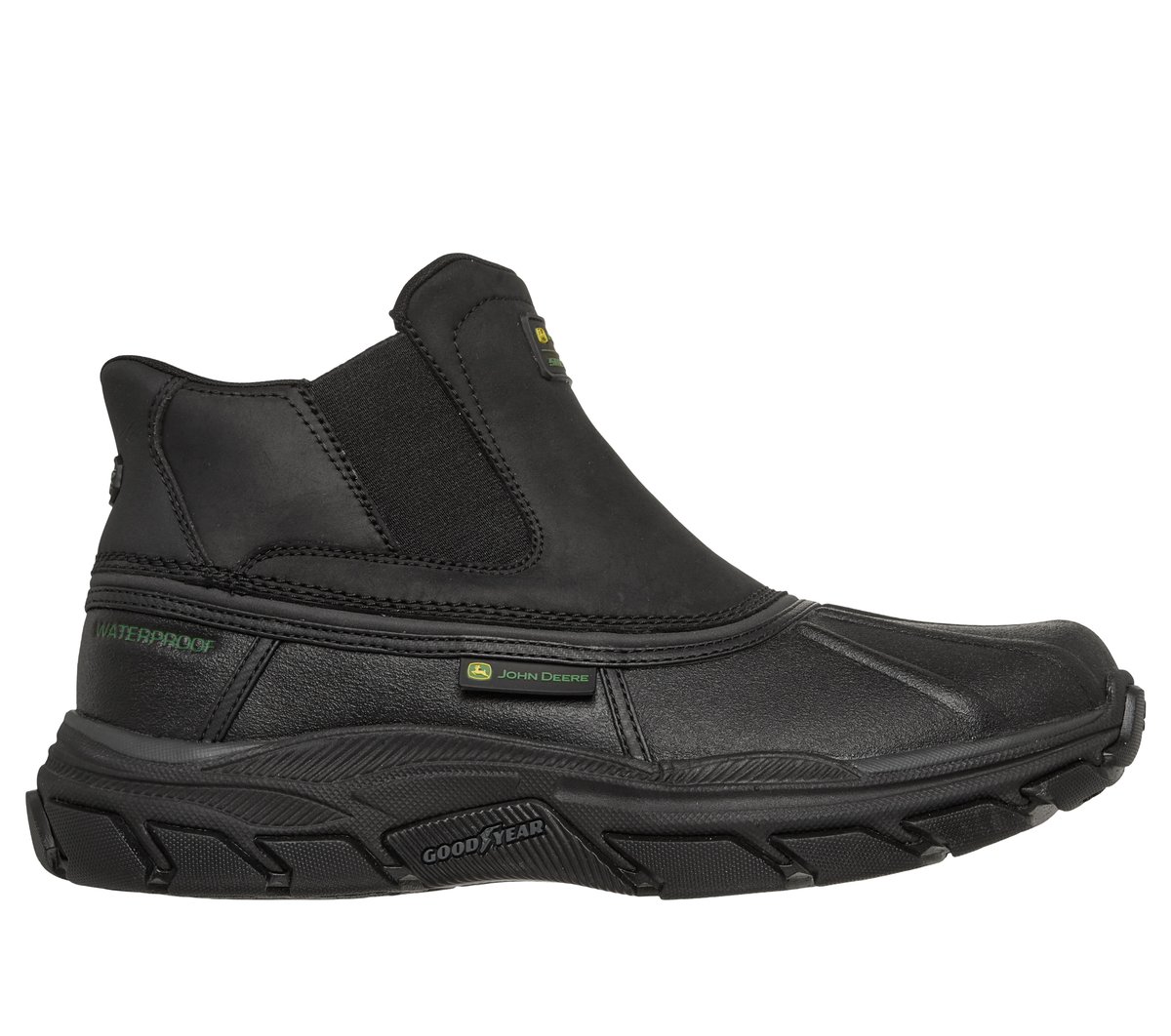 Skechers Slip-ins John Deere Waterproof Relaxed Fit: Respected - Langdon, BBK