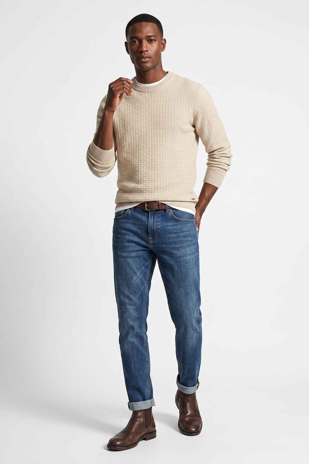 Lois Felipe knit, Oatmeal / Natural