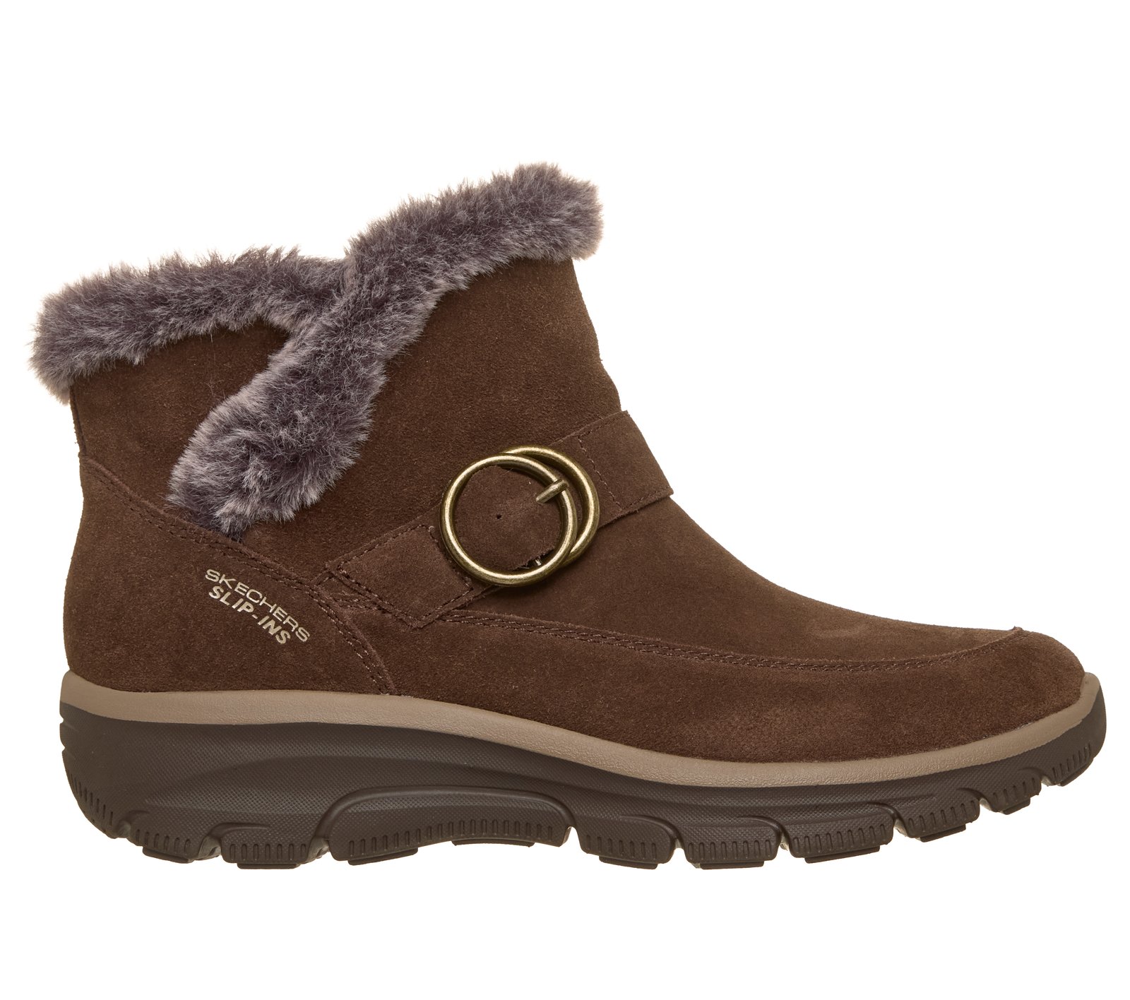 Skechers Gentle Winter bootie, Chocolate
